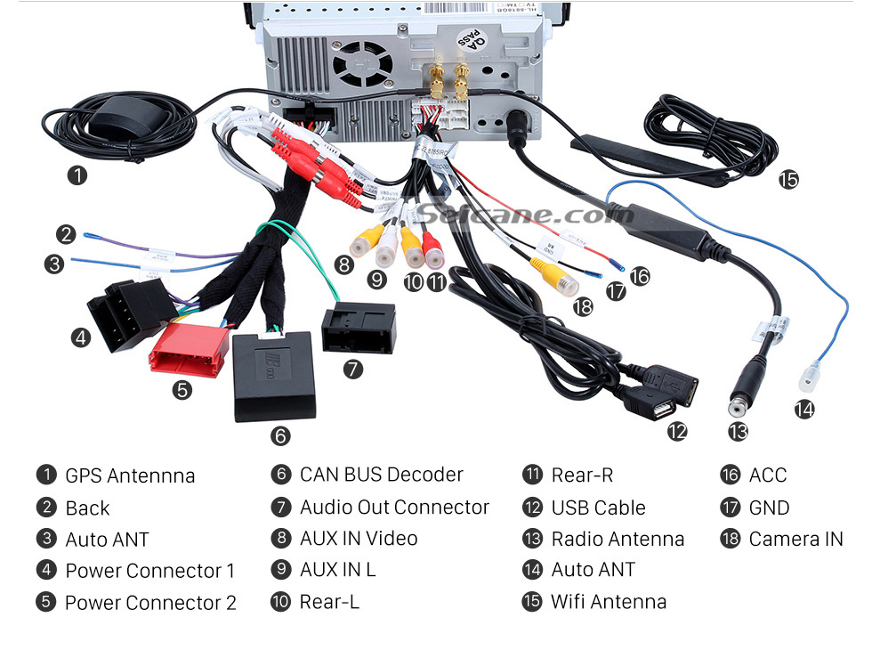 Seicane Android 10.0 GPS-навигационная система для Audi A8 S8 1994-2003 гг. С DVD-плеером Сенсорный экран Радио Bluetooth WiFi TV HD 1080P Резервное копирование видео Камера Управление рулевым колесом USB SD Seicane Android 10.0 GPS-навигационная система для Audi A8 S8 1994-2003 гг. С DVD-плеером Сенсорный экран Радио Bluetooth WiFi TV HD 1080P Резервное копирование видео Камера Управление рулевым колесом USB SD