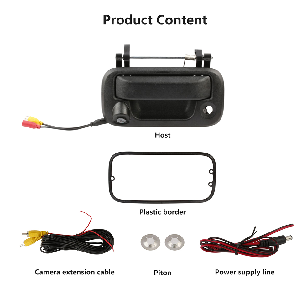 Seicane Car Rearview Camera for 2004-2014 Ford F-150 250 350 550 170° Wide Angle Starry Night Vision HD LENS Seicane Car Rearview Camera for 2004-2014 Ford F-150 250 350 550 170° Wide Angle Starry Night Vision HD LENS