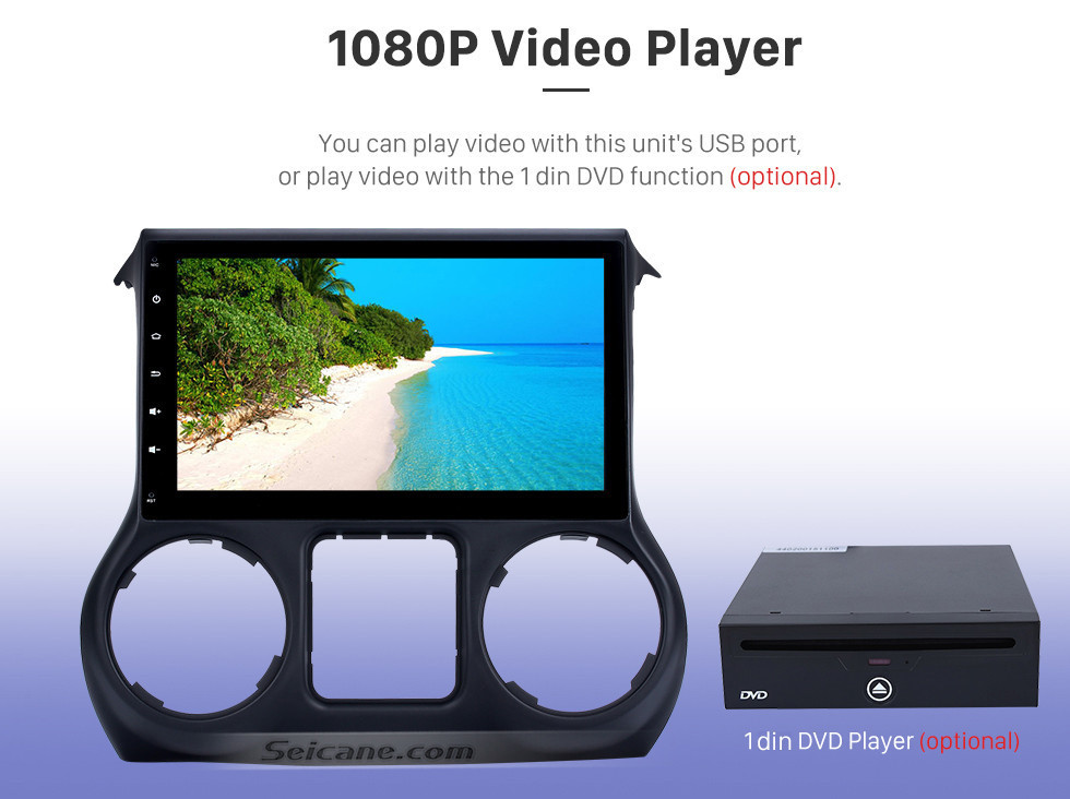 Seicane 10.1 Inch 1024*600 Android 8.0 2011 2012 2013 2014 2015 2016 2017 JEEP Wrangler Bluetooth GPS Radio Car stereo with Mirror Link Wifi Steering Wheel Control Seicane 10.1 Inch 1024*600 Android 8.0 2011 2012 2013 2014 2015 2016 2017 JEEP Wrangler Bluetooth GPS Radio Car stereo with Mirror Link Wifi Steering Wheel Control