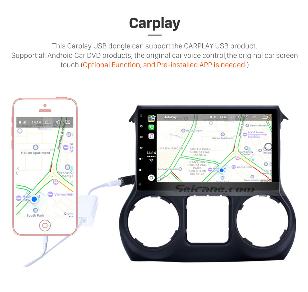 Seicane 10.1 Inch 1024*600 Android 8.0 2011 2012 2013 2014 2015 2016 2017 JEEP Wrangler Bluetooth GPS Radio Car stereo with Mirror Link Wifi Steering Wheel Control Seicane 10.1 Inch 1024*600 Android 8.0 2011 2012 2013 2014 2015 2016 2017 JEEP Wrangler Bluetooth GPS Radio Car stereo with Mirror Link Wifi Steering Wheel Control