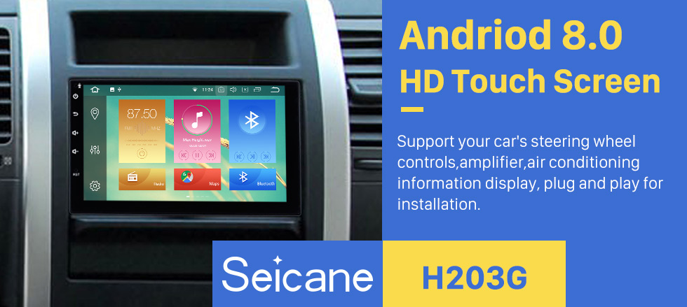 Seicane Android 8.0 2 Din Universal NISSAN TOYOTA Honda Radio GPS Navigation System Car Stereo with Mirror Link WiFi DVD Player Bluetooth 1080P Video USB Seicane Android 8.0 2 Din Universal NISSAN TOYOTA Honda Radio GPS Navigation System Car Stereo with Mirror Link WiFi DVD Player Bluetooth 1080P Video USB