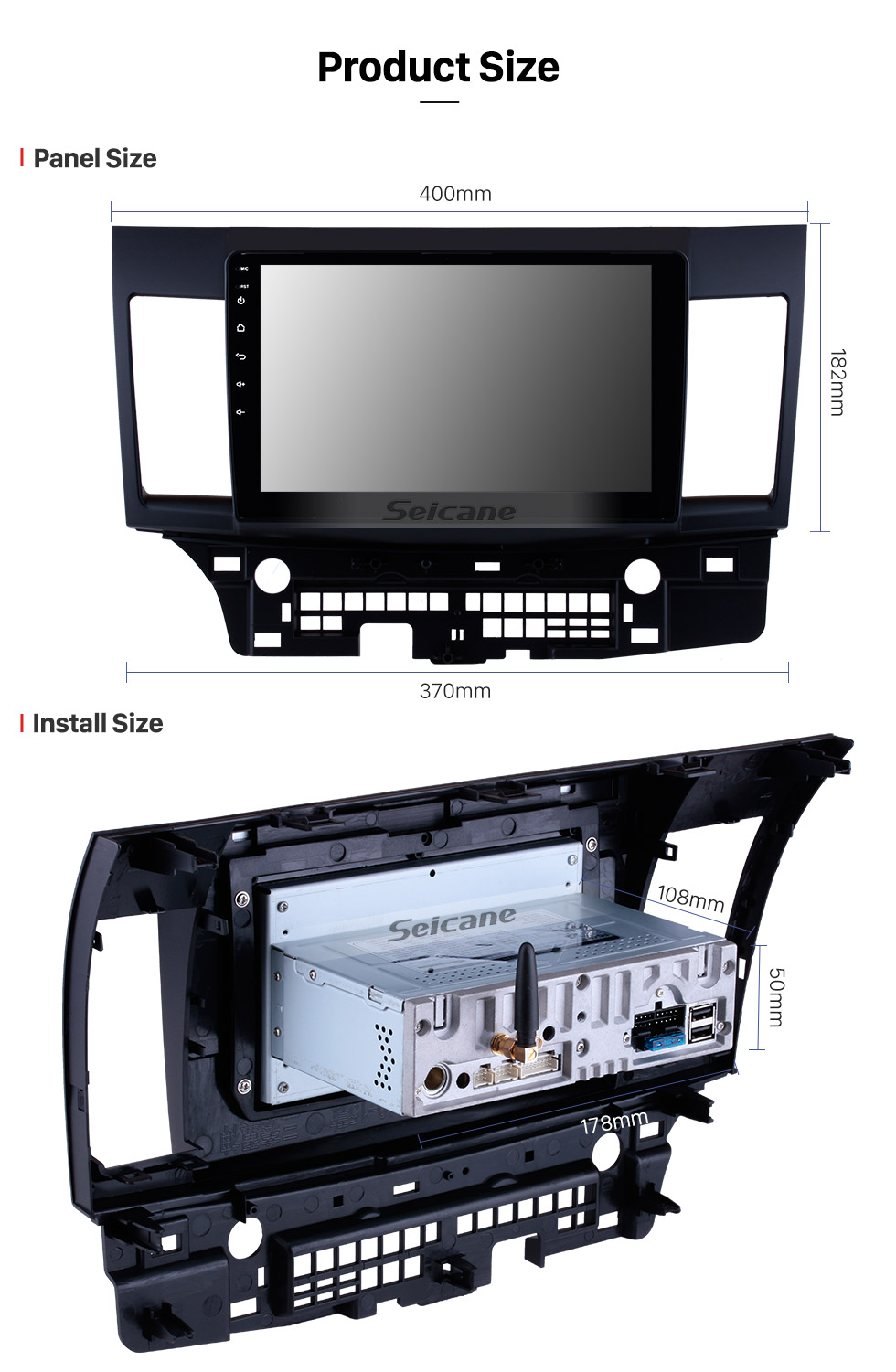 Seicane 2007-2015 Mitsubishi LANCER Android 8.0 Rádio leitor de DVD sistema de navegação GPS Bluetooth HD 1024*600 Ecrã Tátil OBD2 DVR Retrovisor Câmera tv 1080P Vídeo 3G WIFI Controle de volante USB Seicane 2007-2015 Mitsubishi LANCER Android 8.0 Rádio leitor de DVD sistema de navegação GPS Bluetooth HD 1024*600 Ecrã Tátil OBD2 DVR Retrovisor Câmera tv 1080P Vídeo 3G WIFI Controle de volante USB
