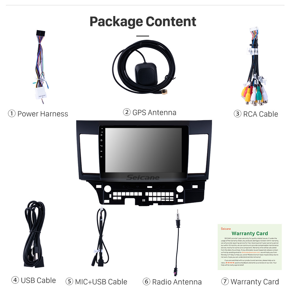 Seicane 2007-2015 Mitsubishi LANCER Android 8.0 Rádio leitor de DVD sistema de navegação GPS Bluetooth HD 1024*600 Ecrã Tátil OBD2 DVR Retrovisor Câmera tv 1080P Vídeo 3G WIFI Controle de volante USB Seicane 2007-2015 Mitsubishi LANCER Android 8.0 Rádio leitor de DVD sistema de navegação GPS Bluetooth HD 1024*600 Ecrã Tátil OBD2 DVR Retrovisor Câmera tv 1080P Vídeo 3G WIFI Controle de volante USB