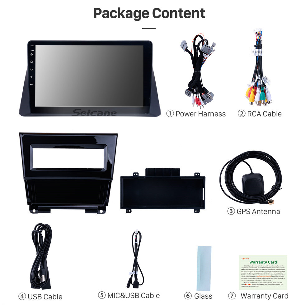 Seicane 2008-2013 Honda Accord 8 Android 8.0 10,1 pouces HD à écran tactile Navigation GPS Auto Radio Bluetooth Téléphone USB Carplay SWC WIFI Support de musique DVR TPMS OBD2 Seicane 2008-2013 Honda Accord 8 Android 8.0 10,1 pouces HD à écran tactile Navigation GPS Auto Radio Bluetooth Téléphone USB Carplay SWC WIFI Support de musique DVR TPMS OBD2