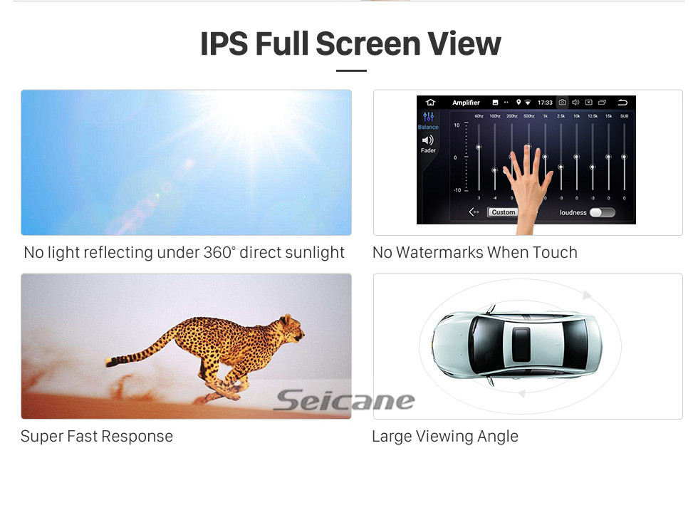 Seicane Android 11.0 pour 2019 Suzuki S-Prseeo Radio 9 pouces Système de navigation GPS Bluetooth HD Écran tactile Support Carplay Caméra arrière