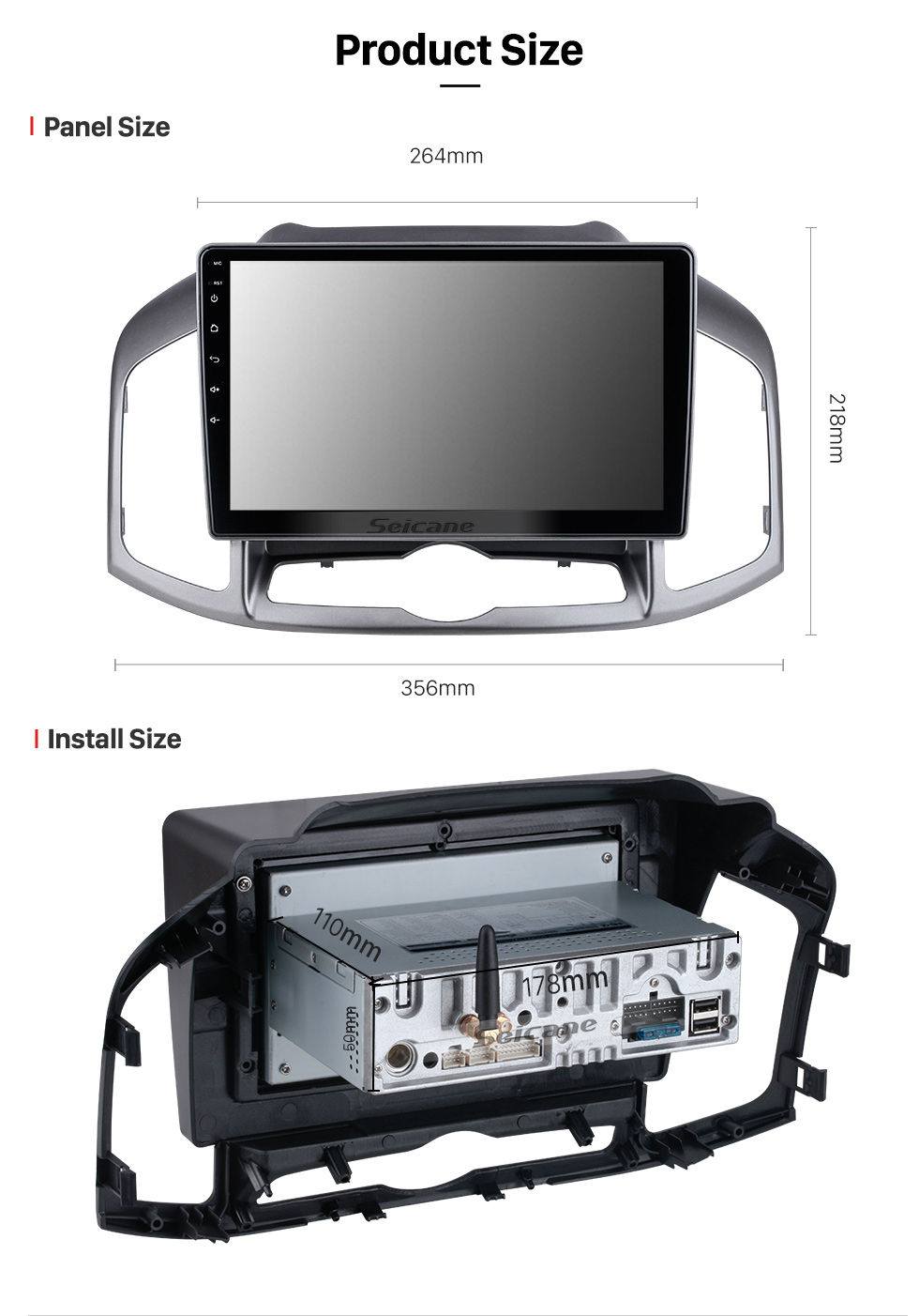 Seicane Écran tactile HD pour 2018 Honda Elysion Radio Android 10.0 9 pouces Système de navigation GPS Bluetooth Carplay supporte TPMS 1080P Vidéo Seicane Écran tactile HD pour 2018 Honda Elysion Radio Android 10.0 9 pouces Système de navigation GPS Bluetooth Carplay supporte TPMS 1080P Vidéo