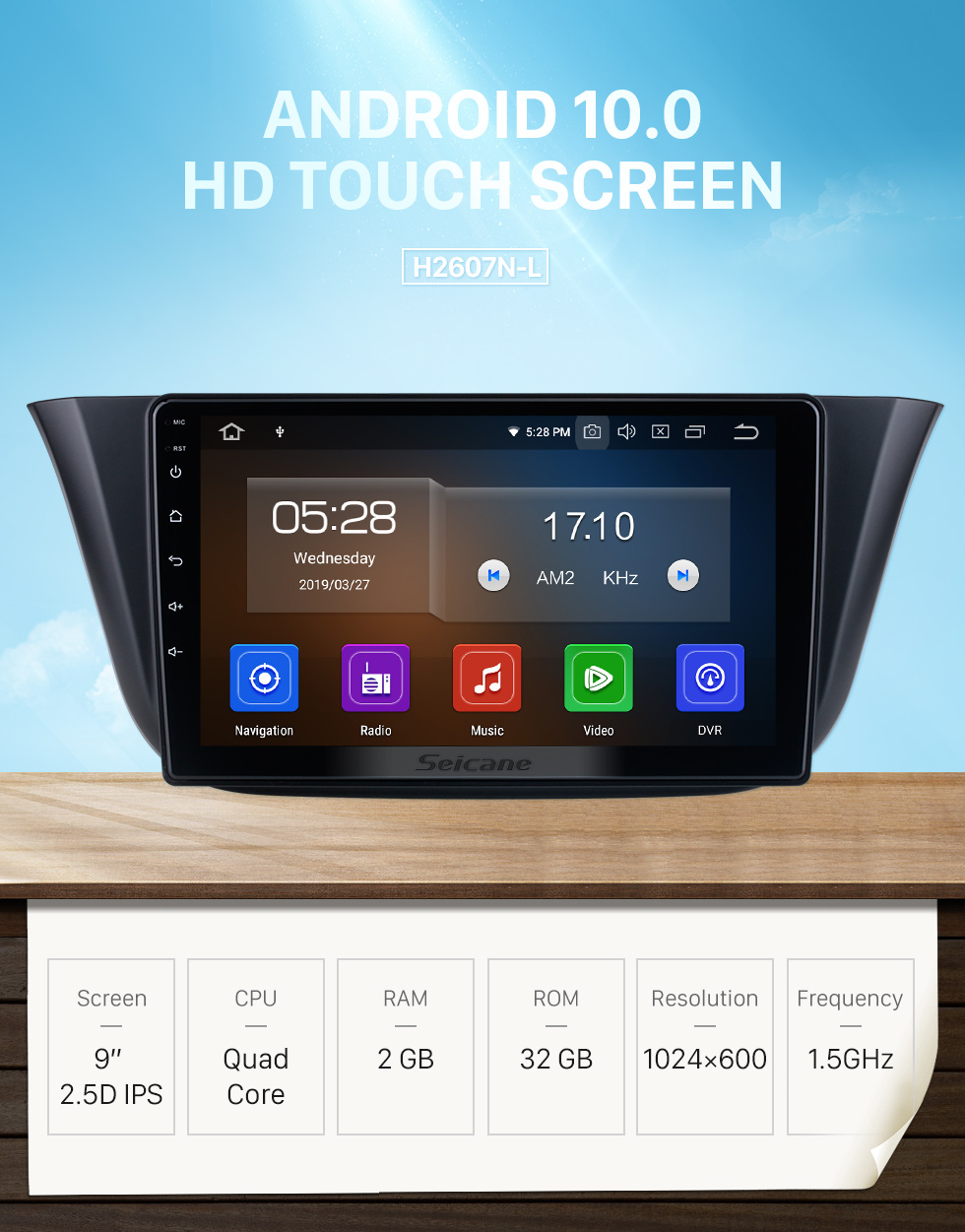 Seicane Android 10.0 For 2014 Iveco DAILY Radio 9 inch GPS Navigation System with Bluetooth HD Touchscreen Carplay support DSP Seicane Android 10.0 For 2014 Iveco DAILY Radio 9 inch GPS Navigation System with Bluetooth HD Touchscreen Carplay support DSP