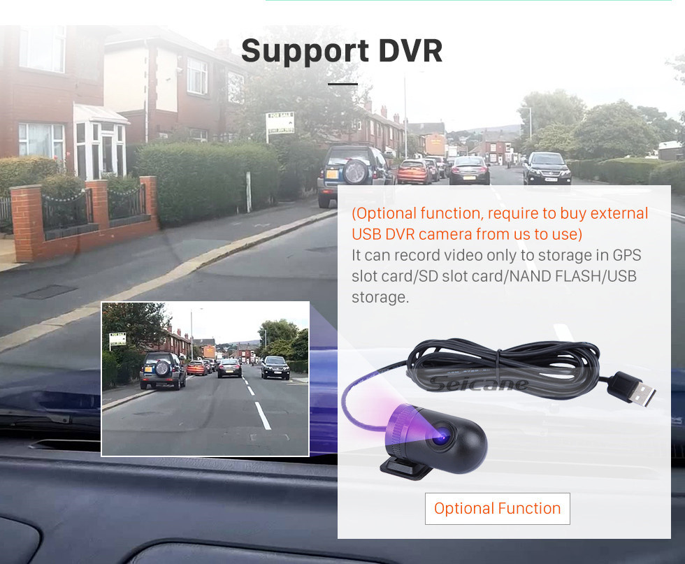 Seicane 9 polegada Para 2014 Iveco DAILY Radio Android 11.0 Sistema de Navegação GPS com USB HD Touchscreen Bluetooth Carplay suporte OBD2 DSP