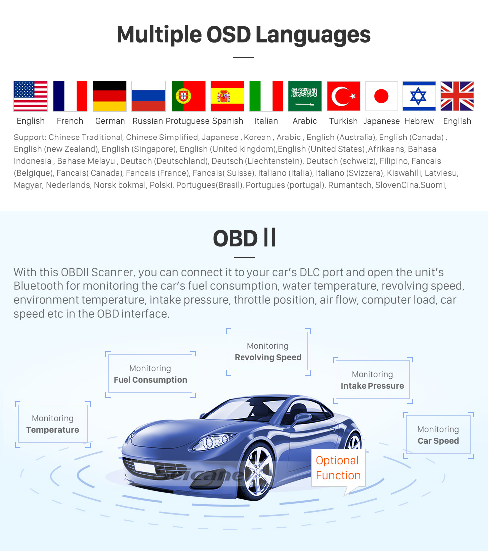 Seicane 9-дюймовый Android 13.0 для 2007-2014 Mercedes-Benz C Class W204 Радио GPS-навигационная система с сенсорным экраном HD WIFI Поддержка Bluetooth Carplay OBD2 Seicane 9-дюймовый Android 13.0 для 2007-2014 Mercedes-Benz C Class W204 Радио GPS-навигационная система с сенсорным экраном HD WIFI Поддержка Bluetooth Carplay OBD2