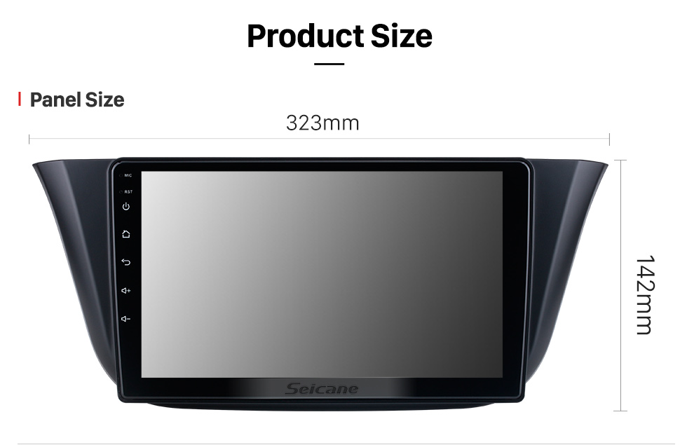 Seicane OEM 9 inch Android 10.0 for 2014 Iveco DAILY Radio with Bluetooth HD Touchscreen GPS Navigation System support Carplay DAB+