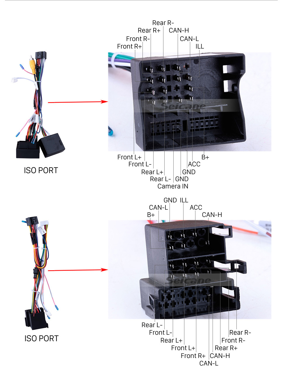 Seicane Android 10.0 de 9 pulgadas para Volkswagen Sharan Radio Sistema de navegación GPS con pantalla táctil HD Soporte Bluetooth Carplay OBD2