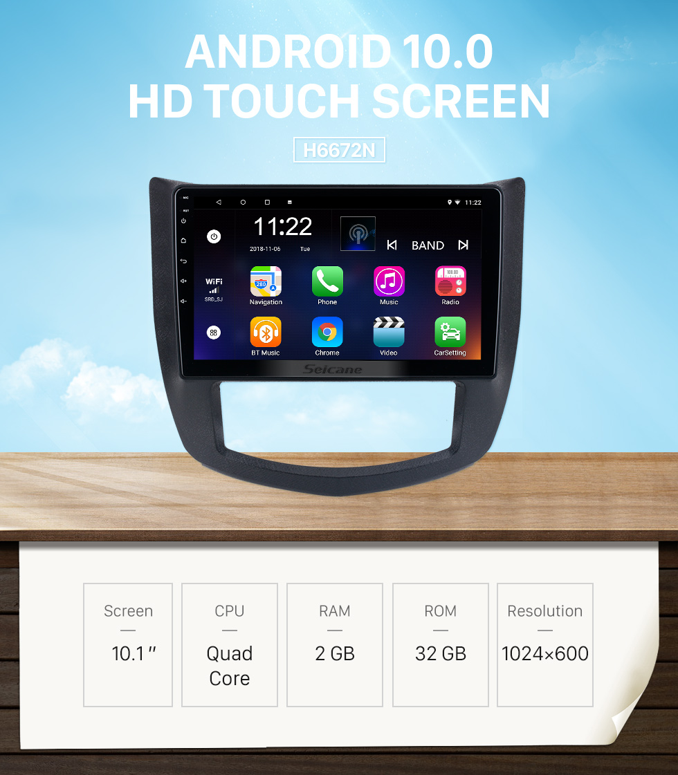 Seicane HD сенсорный экран 9 дюймов для Honda Elysion Radio Android 10.0 GPS 10.0 GPS навигационная система с поддержкой Bluetooth Carplay Seicane HD сенсорный экран 9 дюймов для Honda Elysion Radio Android 10.0 GPS 10.0 GPS навигационная система с поддержкой Bluetooth Carplay