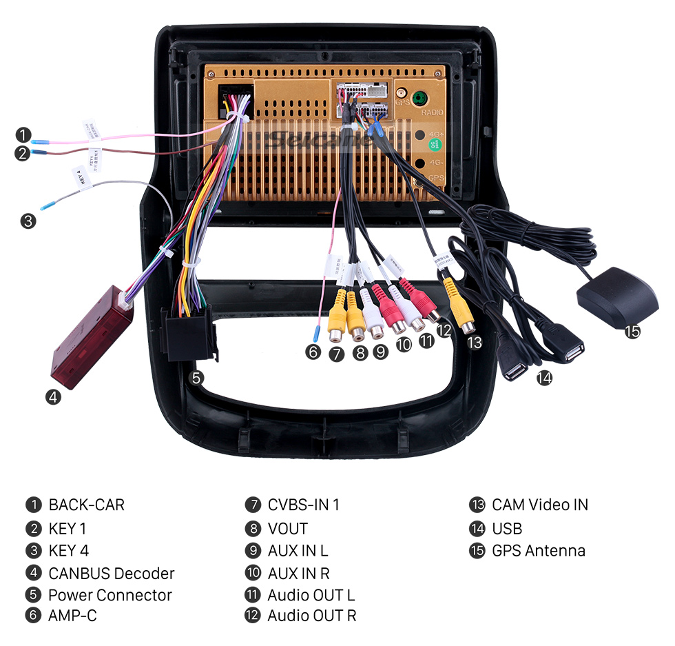 Seicane Android 10.0 de 9 pulgadas para 2012 Renault Duster RHD Radio Sistema de navegación GPS con pantalla táctil HD Soporte Bluetooth Carplay OBD2