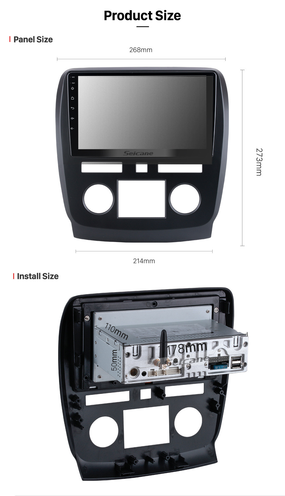 Seicane Для 2009-2013 Buick Enclave Radio Android 12.0 HD сенсорный экран 9 дюймов с Bluetooth GPS навигационная система Поддержка Carplay 1080P