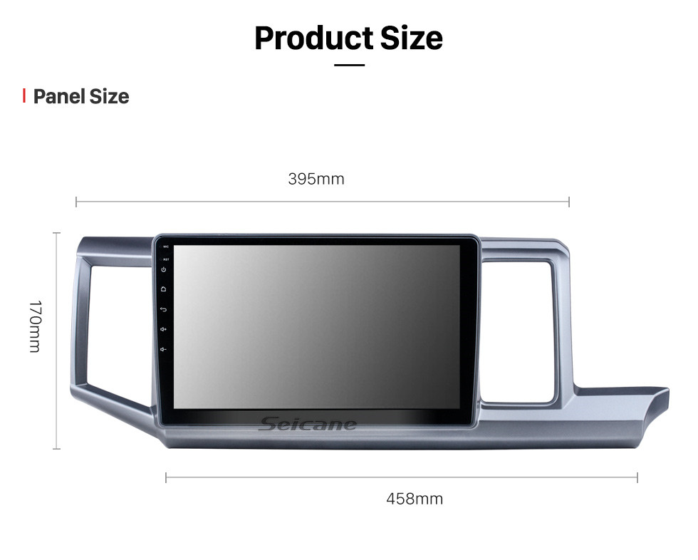 Seicane Android 11.0 para 2009-2015 Honda Stepwgn RHD Radio Sistema de navegação GPS de 10,1 polegadas com Bluetooth HD Touchscreen com suporte para DSP