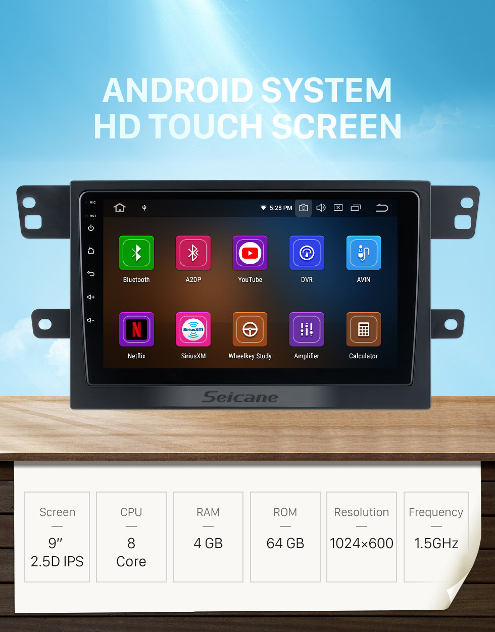Seicane Android 10.0 For 2017 MAXUS T60 Radio 9 inch GPS Navigation System with Bluetooth HD Touchscreen Carplay support DSP Seicane Android 10.0 For 2017 MAXUS T60 Radio 9 inch GPS Navigation System with Bluetooth HD Touchscreen Carplay support DSP