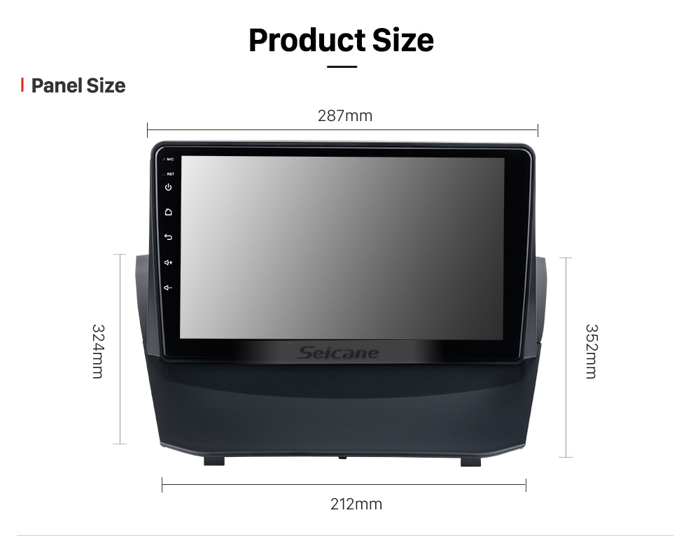 Seicane OEM 9 inch Android 12.0 For Ford Fiesta 2004-2014 Radio with Bluetooth HD Touchscreen GPS Navigation System support Carplay DAB+ Seicane OEM 9 inch Android 12.0 For Ford Fiesta 2004-2014 Radio with Bluetooth HD Touchscreen GPS Navigation System support Carplay DAB+