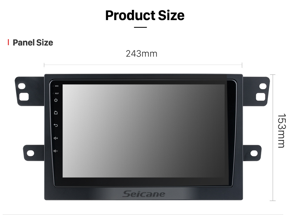 Seicane Pantalla táctil Android 10.0 HD de 9 pulgadas para 2017 MAXUS T60 Radio Sistema de navegación GPS con soporte Bluetooth Carplay