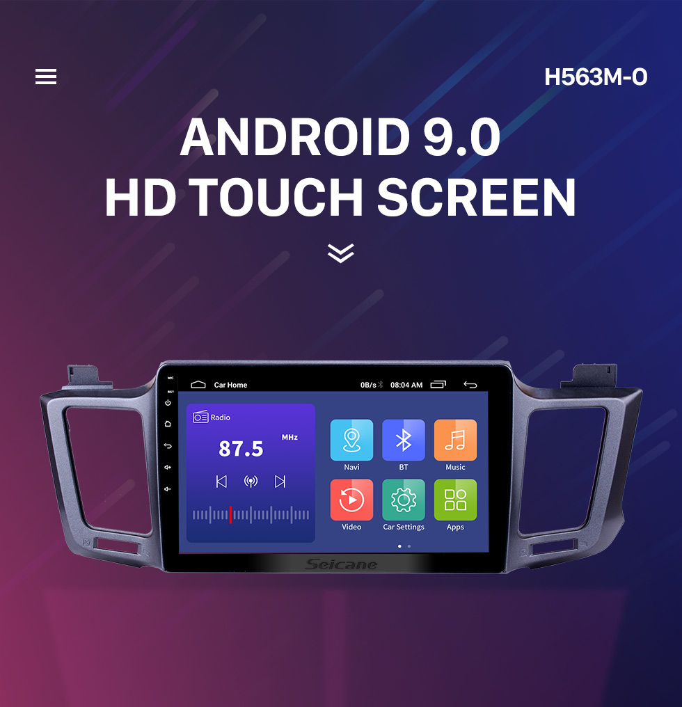 Seicane 2013-2016 Toyota RAV4 10.1 inch Android 10.0 GPS Sat Nav In Car with Touch Screen 3G WiFi AM FM Radio Bluetooth Music USB support OBD2 DVR TPMS Seicane 2013-2016 Toyota RAV4 10.1 inch Android 10.0 GPS Sat Nav In Car with Touch Screen 3G WiFi AM FM Radio Bluetooth Music USB support OBD2 DVR TPMS