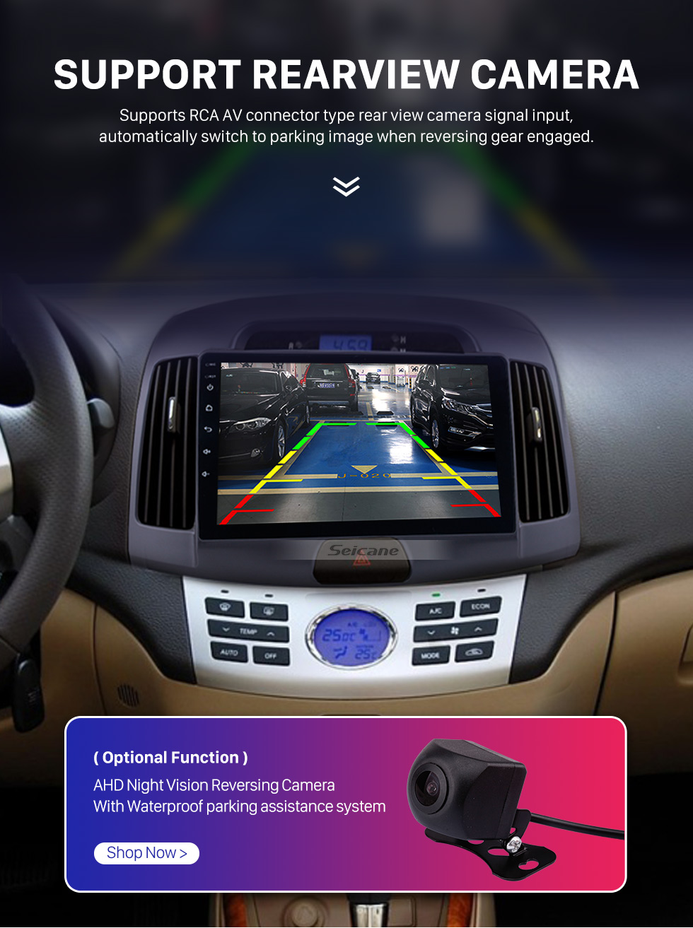 Seicane 9 inch 2007-2011 Hyundai Elantra Android 9.0 Radio GPS Navigation System with Mirror link Bluetooth OBD2 DVR digital TV TPMS Steering Wheel Control Seicane 9 inch 2007-2011 Hyundai Elantra Android 9.0 Radio GPS Navigation System with Mirror link Bluetooth OBD2 DVR digital TV TPMS Steering Wheel Control