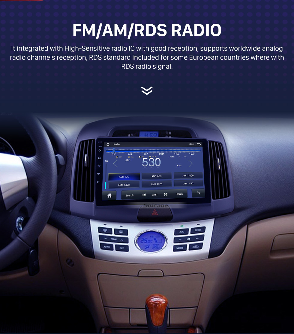 Seicane 9 inch 2007-2011 Hyundai Elantra Android 9.0 Radio GPS Navigation System with Mirror link Bluetooth OBD2 DVR digital TV TPMS Steering Wheel Control Seicane 9 inch 2007-2011 Hyundai Elantra Android 9.0 Radio GPS Navigation System with Mirror link Bluetooth OBD2 DVR digital TV TPMS Steering Wheel Control
