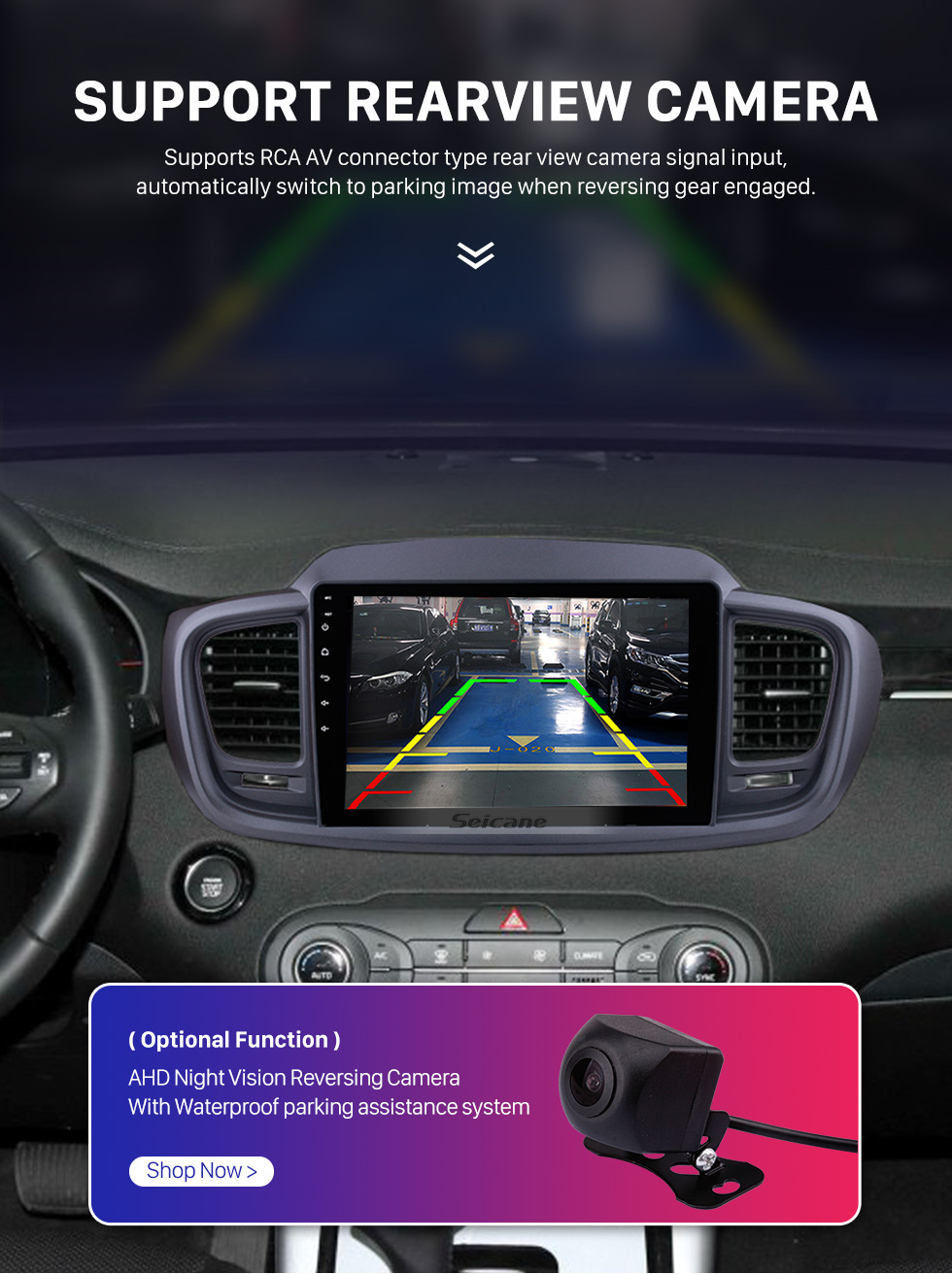Seicane 10.1 inch Android 9.0 1024*600 Touch Screen Radio Car Multimedia Player For 2015 2016 KIA SORENTO (LHD) GPS Navigation upgrade Head unit with 3G WiFi Radio Bluetooth Music USB Mirror Link support DVR OBD2 Backup Camera Steering Wheel Control TPMS Seicane 10.1 inch Android 9.0 1024*600 Touch Screen Radio Car Multimedia Player For 2015 2016 KIA SORENTO (LHD) GPS Navigation upgrade Head unit with 3G WiFi Radio Bluetooth Music USB Mirror Link support DVR OBD2 Backup Camera Steering Wheel Control TPMS