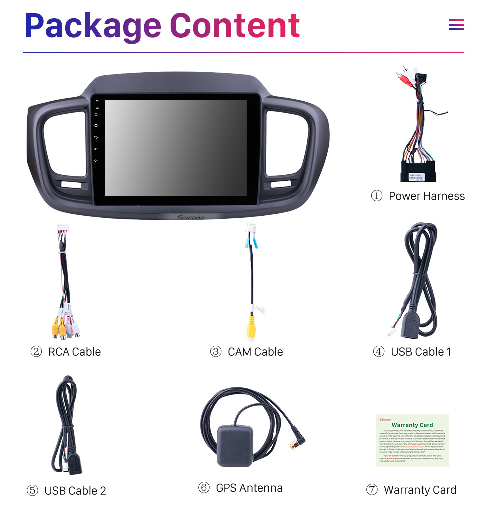 Seicane 10.1 inch Android 9.0 1024*600 Touch Screen Radio Car Multimedia Player For 2015 2016 KIA SORENTO (LHD) GPS Navigation upgrade Head unit with 3G WiFi Radio Bluetooth Music USB Mirror Link support DVR OBD2 Backup Camera Steering Wheel Control TPMS Seicane 10.1 inch Android 9.0 1024*600 Touch Screen Radio Car Multimedia Player For 2015 2016 KIA SORENTO (LHD) GPS Navigation upgrade Head unit with 3G WiFi Radio Bluetooth Music USB Mirror Link support DVR OBD2 Backup Camera Steering Wheel Control TPMS