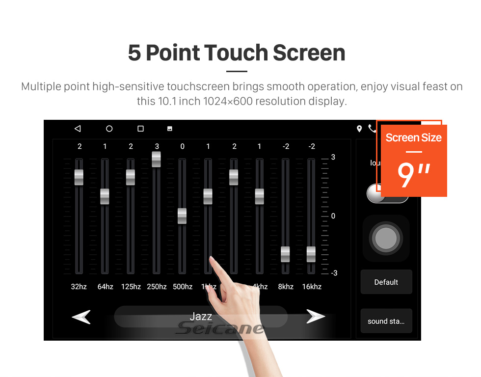 Seicane Android 10.0 tela sensível ao toque hd 9 polegadas para 2018 assento ibiza/arona sistema de navegação gps de rádio com suporte bluetooth carplay