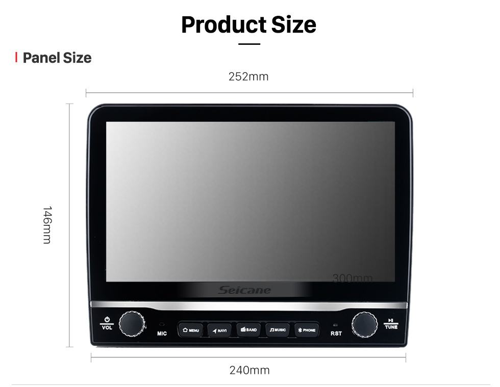 Seicane OEM 10.1 inch Android 10.0 For Universal Car Radio with Bluetooth HD Touchscreen GPS Navigation System support Carplay DAB+ Seicane OEM 10.1 inch Android 10.0 For Universal Car Radio with Bluetooth HD Touchscreen GPS Navigation System support Carplay DAB+