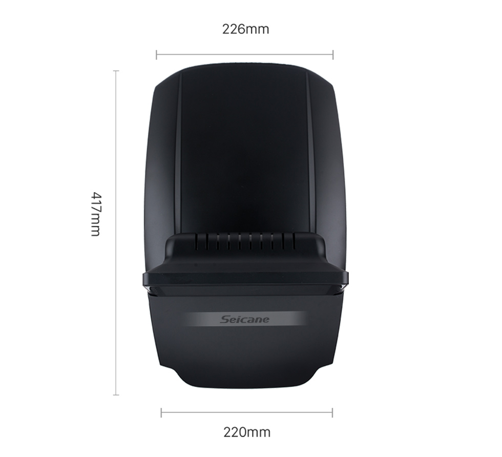 Seicane Android 10.0 HD écran tactile 9 pouces pour 2013 2014 2015 2016 2017 Ford Ecosport Radio Système de navigation GPS avec prise en charge Bluetooth Caméra arrière Carplay