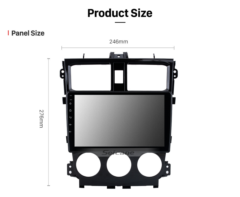 Seicane OEM Android 11.0 For 2013 Mitsubishi COLT Plus Radio with Bluetooth 9 inch HD Touchscreen GPS Navigation System Carplay support DSP Seicane OEM Android 11.0 For 2013 Mitsubishi COLT Plus Radio with Bluetooth 9 inch HD Touchscreen GPS Navigation System Carplay support DSP