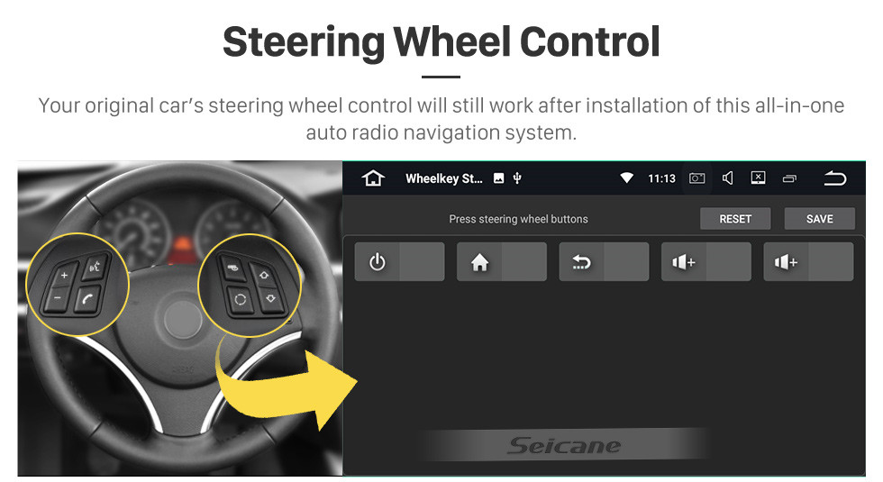 Seicane Android 6.0 Universal One DIN Car Radio Navegação GPS Player Multimídia com Bluetooth WI-FI Suporte de Música Espelho Link SWC DVR 1080P Vídeo Seicane Android 6.0 Universal One DIN Car Radio Navegação GPS Player Multimídia com Bluetooth WI-FI Suporte de Música Espelho Link SWC DVR 1080P Vídeo