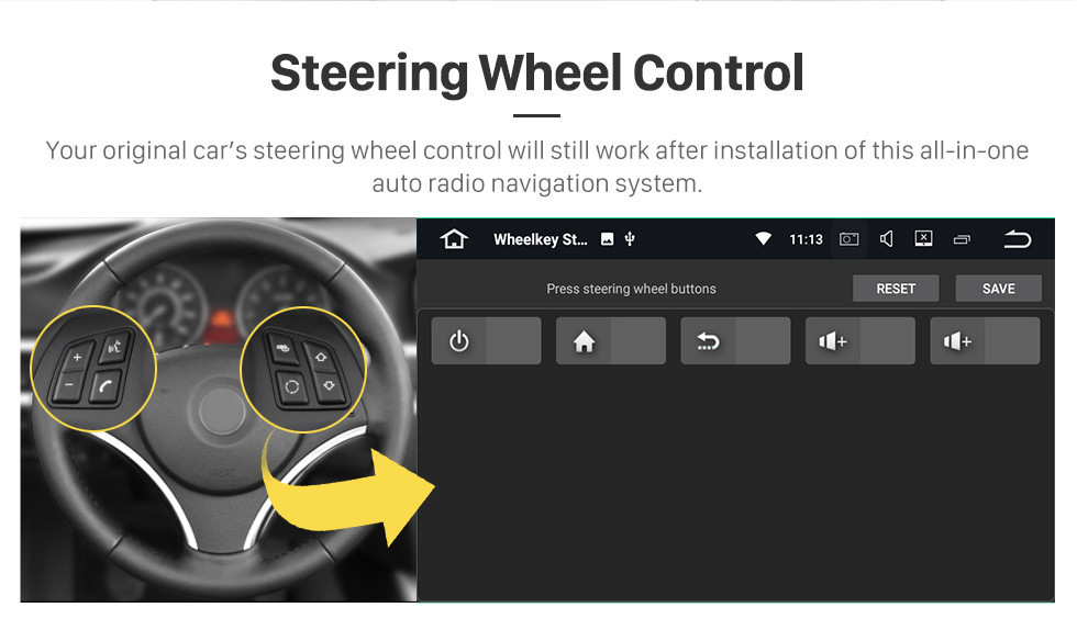 Seicane 9 дюймов в приборной панели Android 11.0 для 2002-2004 гг. BMW 5 Series E39 520i 523i 525i M5 BMW 7-serie E38 BMW X5 E53 BMW M5 Range Rover Система GPS-навигации с сенсорным экраном HD 3G WiFi TPMS USB DVR OBDII Задняя камера AUX