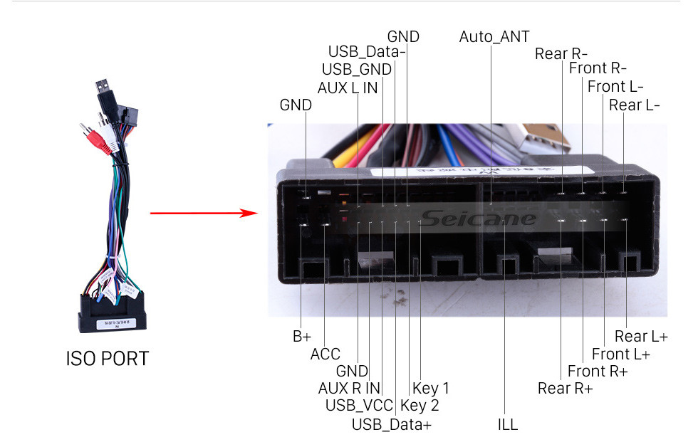 Seicane 10.1 pulgadas Android 11.0 para 2020 Hyundai IX25 / CRETA Radio Sistema de navegación GPS con pantalla táctil HD Bluetooth Carplay compatible con OBD2