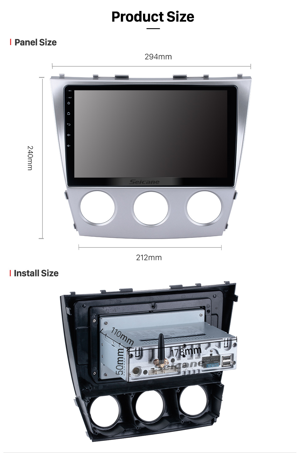 Seicane Android 10.0 HD Touchscreen 10.1 inch For Toyota Classic Camry Radio GPS Navigation System with Bluetooth support Carplay Rear manual air Conditioner Seicane Android 10.0 HD Touchscreen 10.1 inch For Toyota Classic Camry Radio GPS Navigation System with Bluetooth support Carplay Rear manual air Conditioner