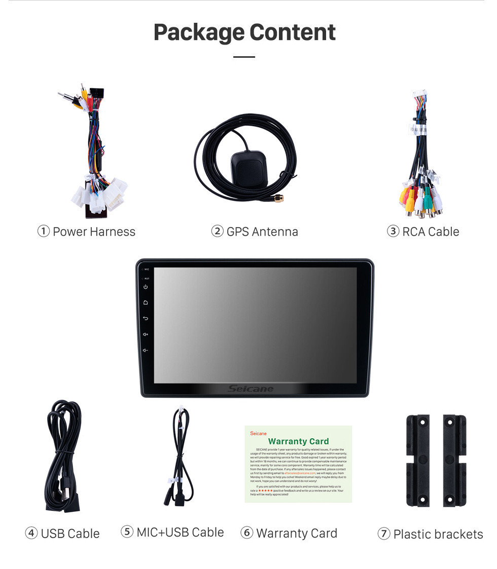 Seicane 2014-2018 Toyota Etios Radio Android 11.0 HD Touchscreen 9 inch GPS Navigation System with Bluetooth support Carplay Rear Seicane 2014-2018 Toyota Etios Radio Android 11.0 HD Touchscreen 9 inch GPS Navigation System with Bluetooth support Carplay Rear