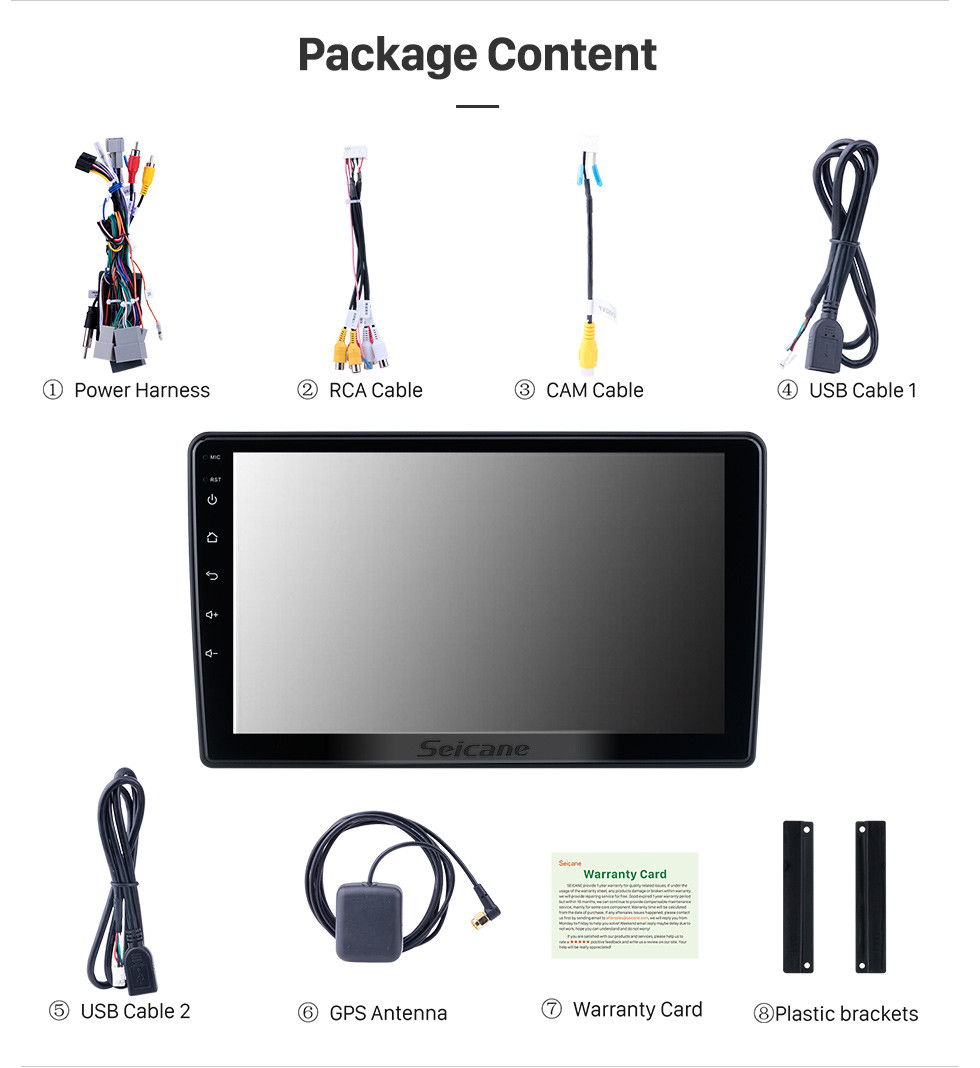 Seicane Android 10.0 HD Touchscreen 9 Zoll Für 2004-2007 Nissan Teana Radio GPS-Navigationssystem mit Bluetooth-Unterstützung Carplay Rückfahrkamera Seicane Android 10.0 HD Touchscreen 9 Zoll Für 2004-2007 Nissan Teana Radio GPS-Navigationssystem mit Bluetooth-Unterstützung Carplay Rückfahrkamera