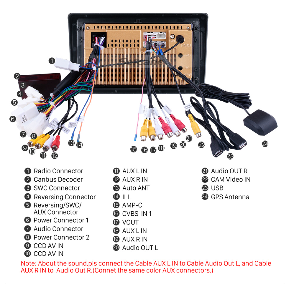 Seicane Pantalla táctil HD de 9 pulgadas para 2018 Honda Elysion Radio Android 10.0 Sistema de navegación GPS con soporte Bluetooth Carplay