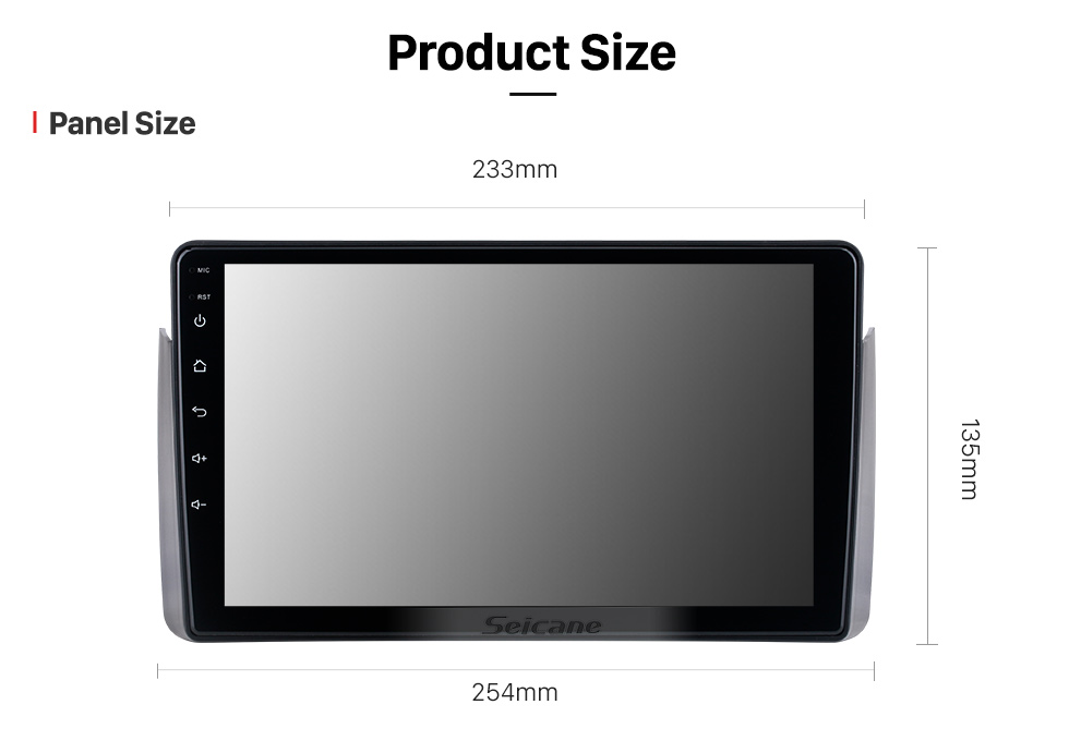 Seicane Android 10.0 HD Touchscreen 9 inch For 2004-2007 Nissan Teana Radio GPS Navigation System with Bluetooth support Carplay Rear camera