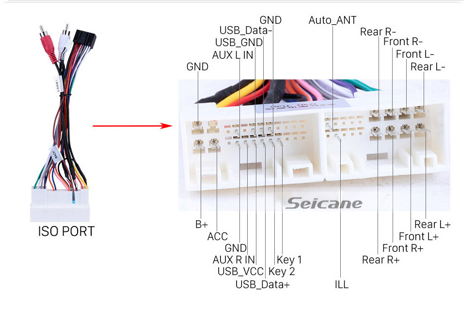 Seicane 9 pouces Android 10.0 pour 2014 Kia Soul Radio avec système de navigation GPS à écran tactile Bluetooth HD prend en charge Carplay