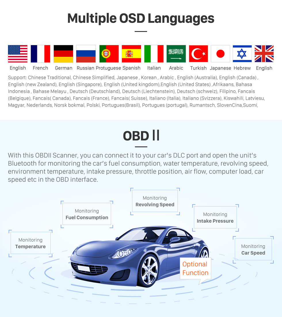 Seicane Сенсорный экран HD, 9 дюймов, для Volvo XC60 2008, 2009, 2010-2016 годов Радио Android 13.0 GPS-навигация с поддержкой Bluetooth Carplay Задняя камера