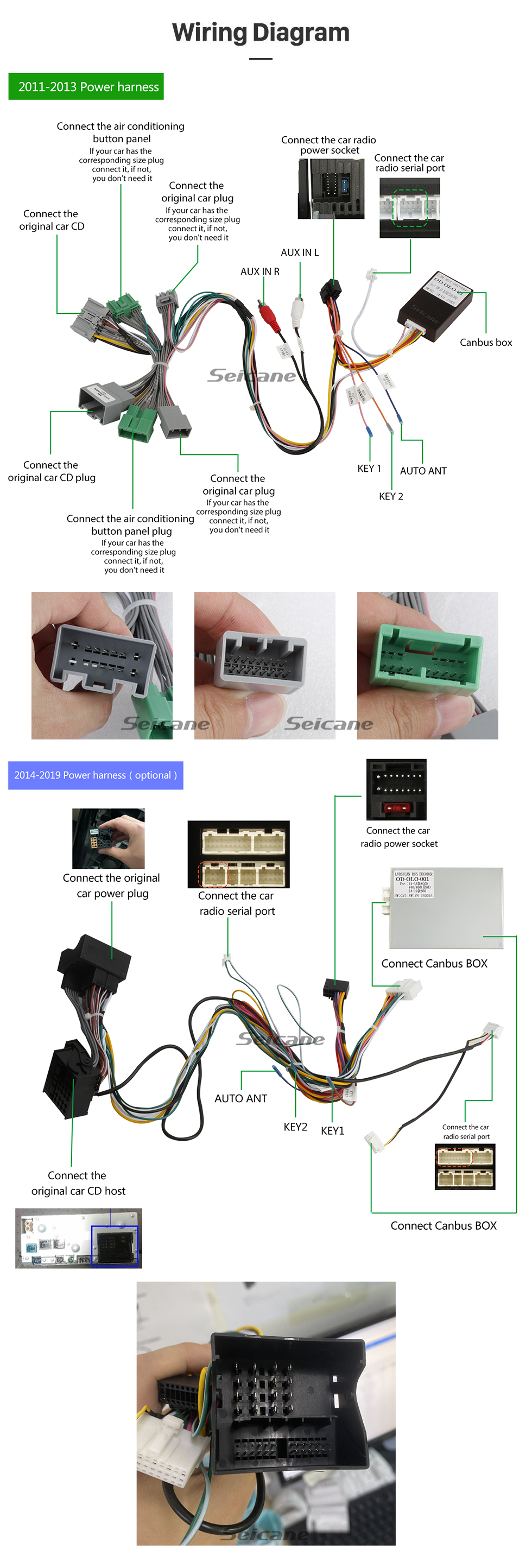 Seicane Tela sensível ao toque HD de 9 polegadas para 2008 2009 2010-2016 Volvo XC60 Rádio Android 13.0 Navegação GPS com suporte para Bluetooth Câmera traseira Carplay