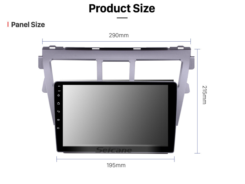 Seicane OEM 9 inch HD Touch Screen GPS Navigation System Radio For 2007-2012 Toyota VIOS Support TPM DVR 3G WiFi Remote Control Bluetooth Seicane OEM 9 inch HD Touch Screen GPS Navigation System Radio For 2007-2012 Toyota VIOS Support TPM DVR 3G WiFi Remote Control Bluetooth