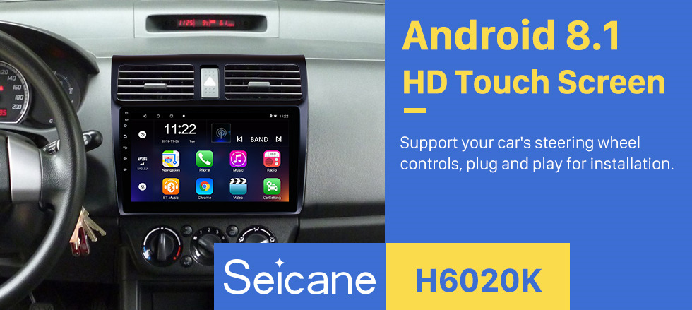 Seicane 10.1 polegada 2005-2010 Suzuki Swift Android 8.1 Tela de Toque HD Navegação GPS Rádio Digital TV Link Espelho 3G / 4G Wifi Bluetooth Música Controle de Volante Seicane 10.1 polegada 2005-2010 Suzuki Swift Android 8.1 Tela de Toque HD Navegação GPS Rádio Digital TV Link Espelho 3G / 4G Wifi Bluetooth Música Controle de Volante