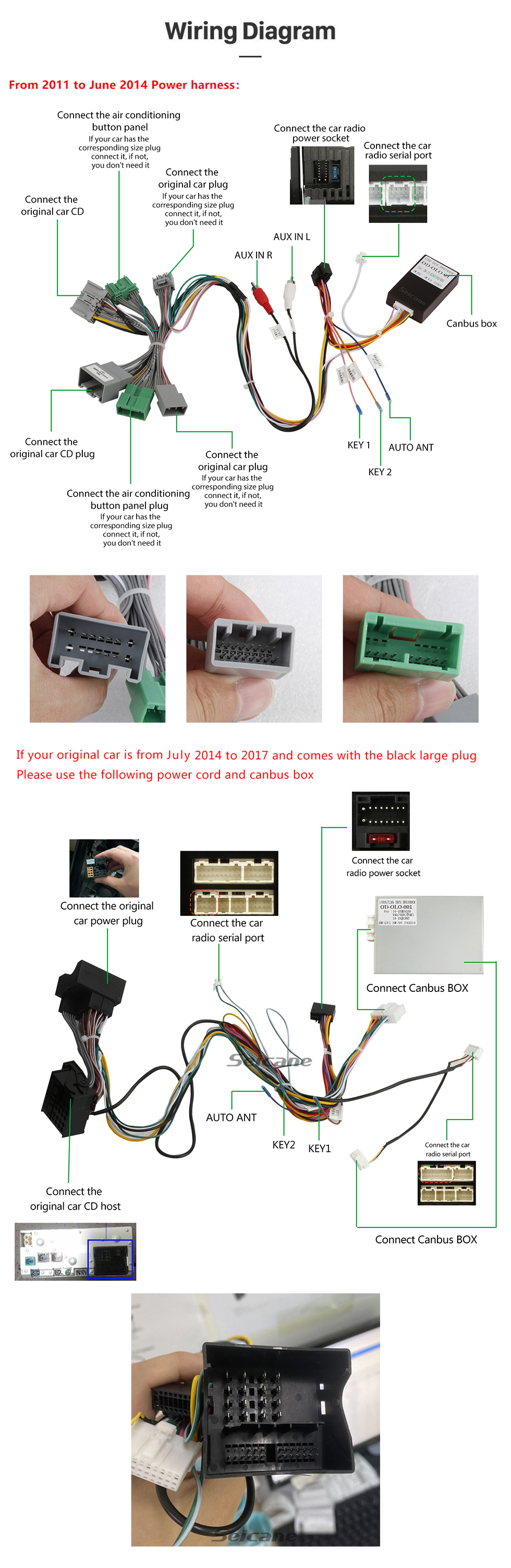 Seicane 9 pouces Android 13.0 pour 2011-2015 Système de navigation GPS stéréo Volvo S60 avec prise en charge de l&amp;amp;amp;amp;amp;amp;amp;#39;écran tactile Bluetooth Caméra de recul