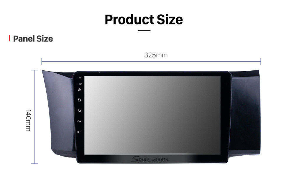 Seicane 9-дюймовый GPS-навигатор Android 12.0 для Subaru BRZ Toyota GT86 Scion FRS с сенсорным экраном IPS Поддержка Bluetooth Carplay Резервная камера