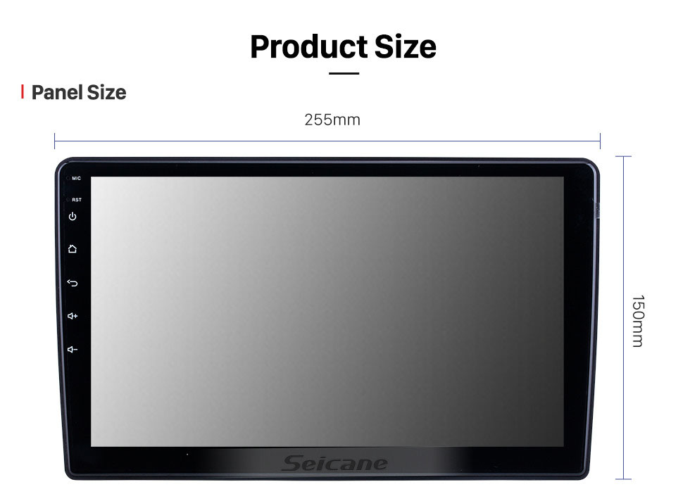 Seicane 10,1 Zoll Android 13.0 für Mercedes Benz Serie W203 2002-2004 Radio GPS Navigationssystem Mit HD Touchscreen Bluetooth Unterstützung Carplay OBD2