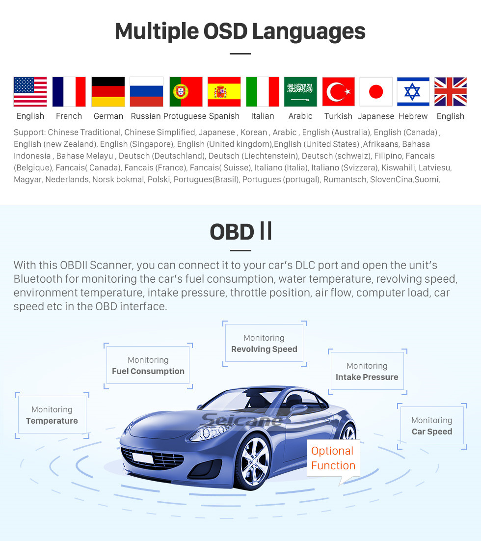 Seicane 9 Zoll Android 13.0 für 2002 2003 2004-2008 Audi A4 Radio Mit HD Touchscreen GPS Navigation Bluetooth Unterstützung Carplay DAB + TPMS