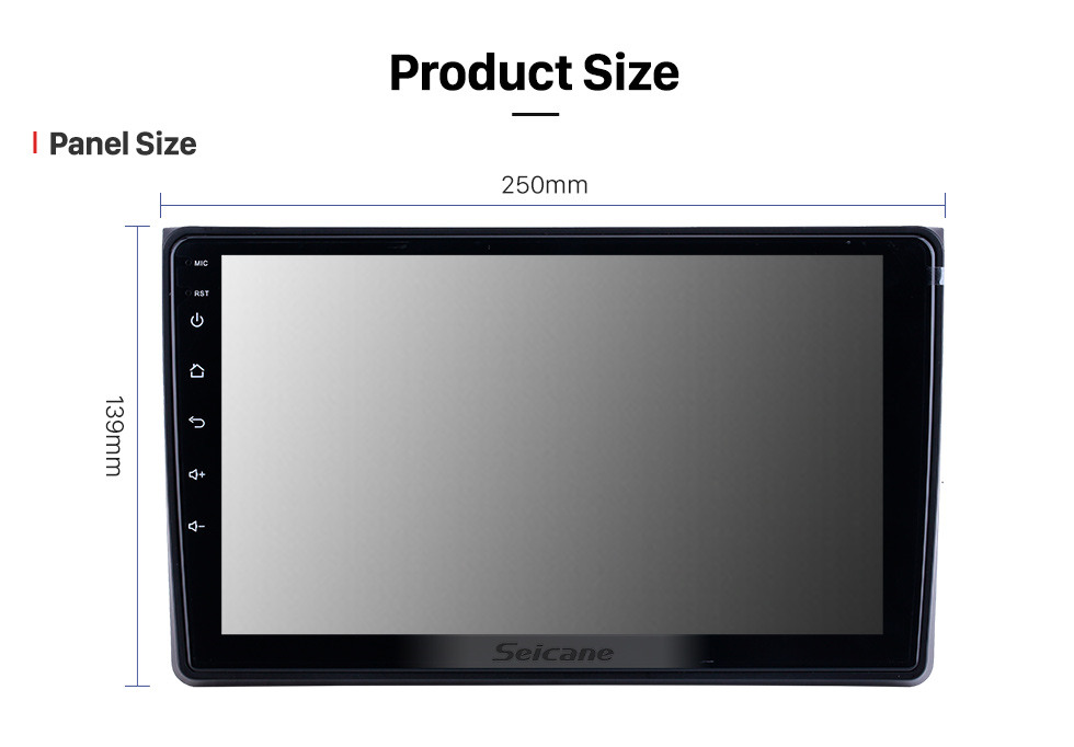 Seicane 9 polegadas Android 13.0 para 2002 2003 2004-2008 Audi A4 Rádio Com HD Touchscreen Navegação GPS suporte Bluetooth Carplay DAB + TPMS