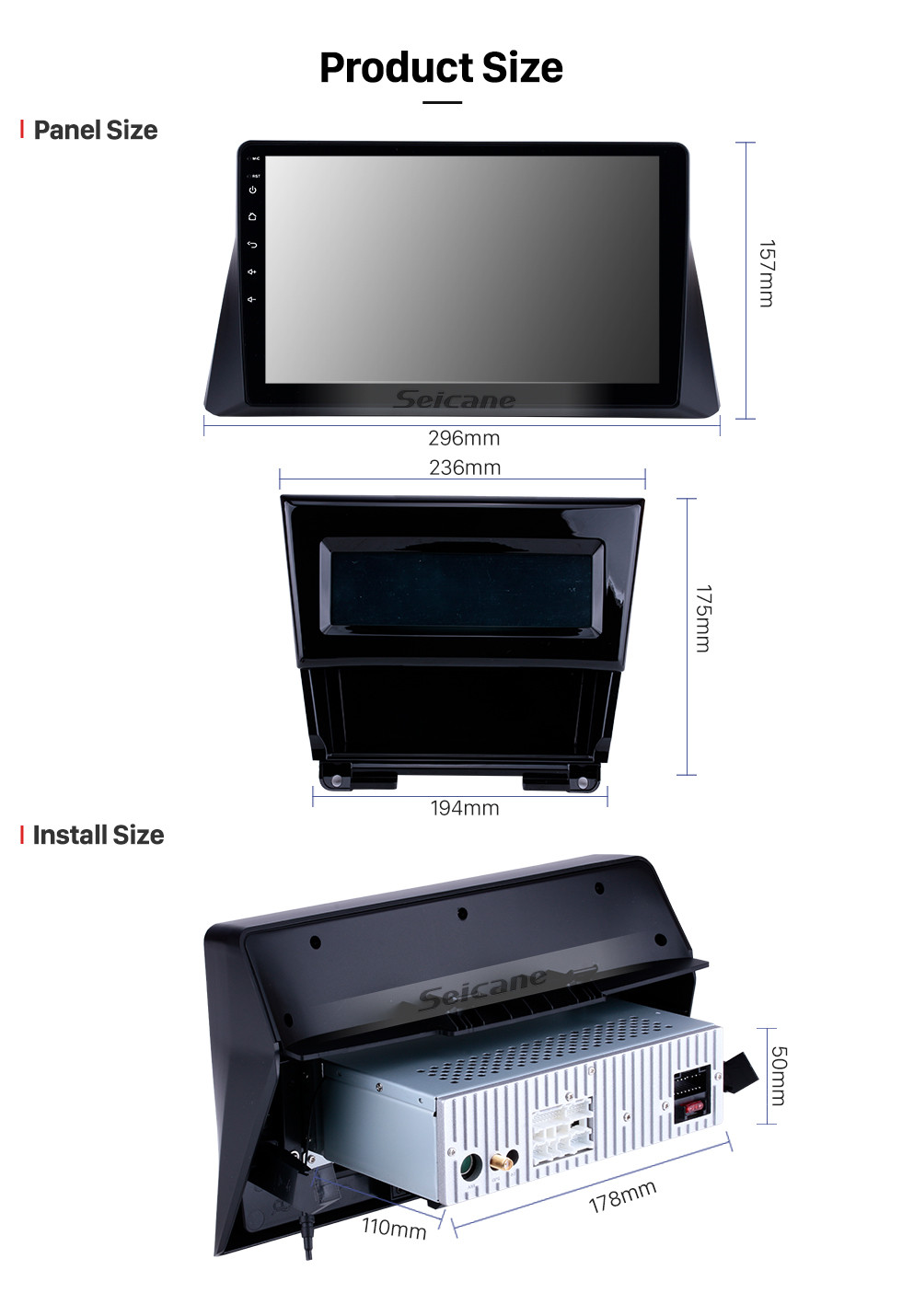 Seicane 10.1 inch 2008 2009 2010 2011 2012 Honda accord 8 Android 8.1 Radio GPS Navigation Bluetooth Music WIFI USB Mirror Link Car Stereo Support DVR OBD2 Steering Wheel Control Backup Camera Seicane 10.1 inch 2008 2009 2010 2011 2012 Honda accord 8 Android 8.1 Radio GPS Navigation Bluetooth Music WIFI USB Mirror Link Car Stereo Support DVR OBD2 Steering Wheel Control Backup Camera